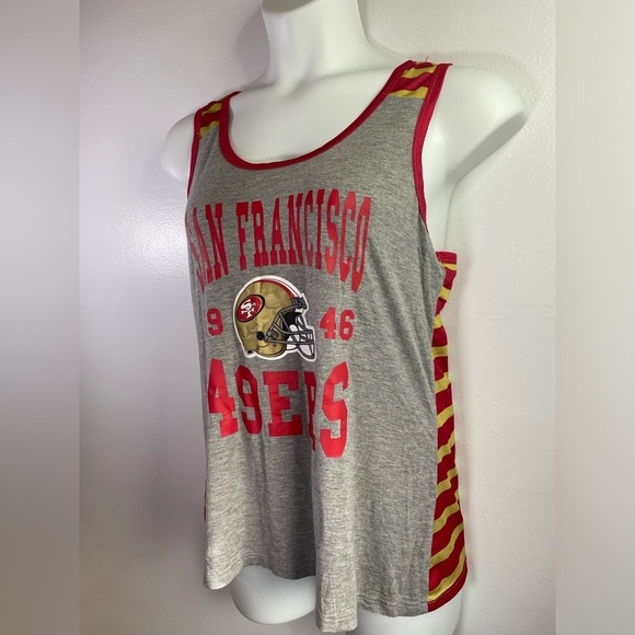 NFL Team Apparel SF 49er’s Racerback Tank Top EUC Size XL SKU0612 - Picture 2 of 6